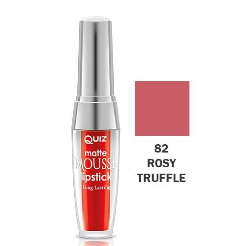 QUIZ – Batom Mousse Líquida Mate Rosy Truffle nº82