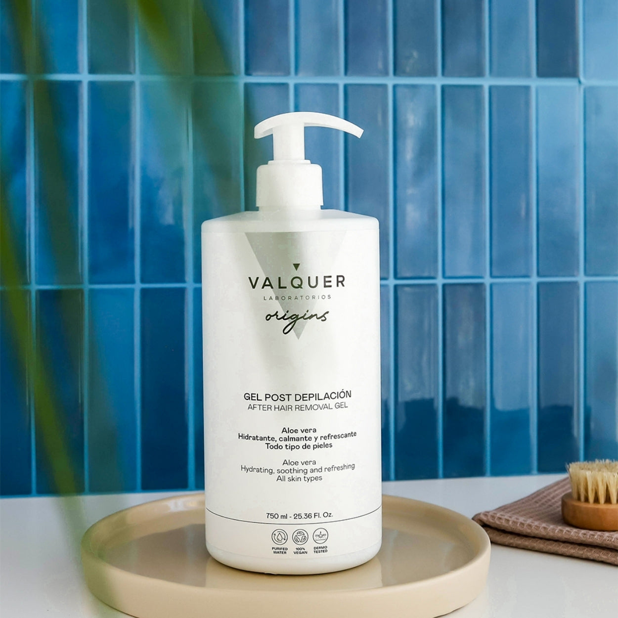 VALQUER - Gel Pós Depilação com Aloé Vera 750ml