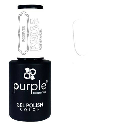 PURPLE - Verniz Gel Brancos, Cinzas e Pretos 10ml Forever Angel - P2035