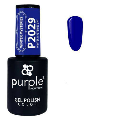 PURPLE - Verniz Gel Azuis 10ml Winter Misteries Sky - P2029