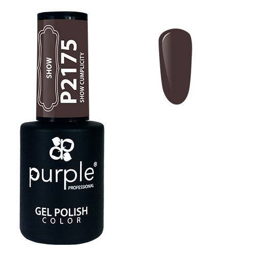 PURPLE - Verniz Gel Castanhos 10ml Show Cumplicity - P2175