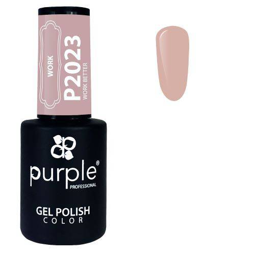 PURPLE - Verniz Gel Nudes 10ml Work Better - P2023