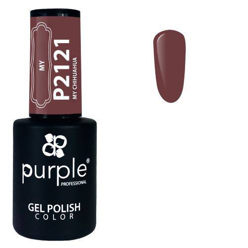 PURPLE - Verniz Gel Castanhos 10ml My Chihuahua - P2121