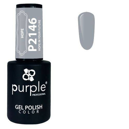 PURPLE - Verniz Gel Brancos, Cinzas e Pretos 10ml Hope in Your Future - P2146