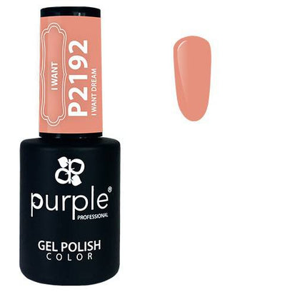 PURPLE - Verniz Gel Nudes 10ml I Want Dream - P2192