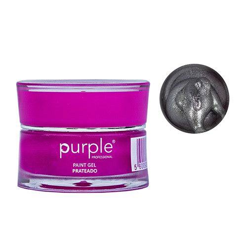 PURPLE - Gel Paint 5g Prata - P612