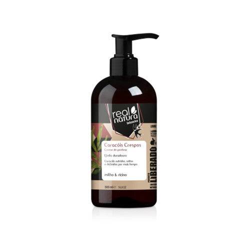 REAL NATURA - Caracóis Crespos Liberado Creme de Pentear 500ml