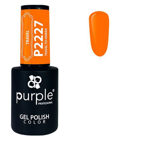 PURPLE - Verniz Gel Laranjas 10ml Travel to Hawaii - P2227