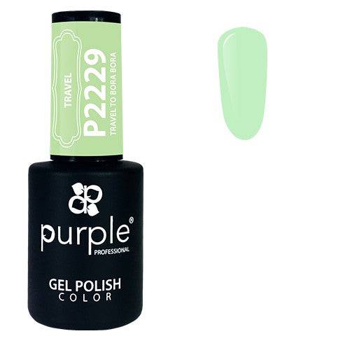 PURPLE - Verniz Gel Verdes 10ml Travel to Bora Bora - P2229