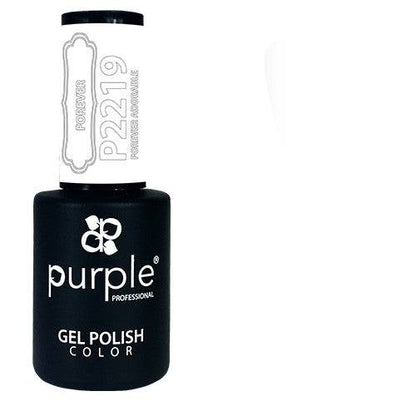 PURPLE - Verniz Gel Brancos, Cinzas e Pretos 10ml Forever Adorable - P2219