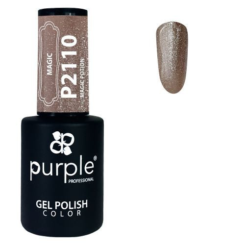 PURPLE - Verniz Gel Glitter 10ml Magic Potion - P2110