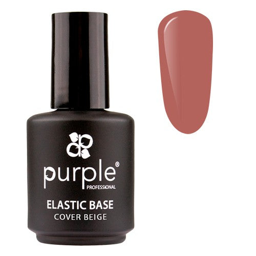 PURPLE - Elastic Base 15ml Cover Beige - P1448