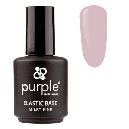 PURPLE - Elastic Base 15ml Milky Pink - P1447