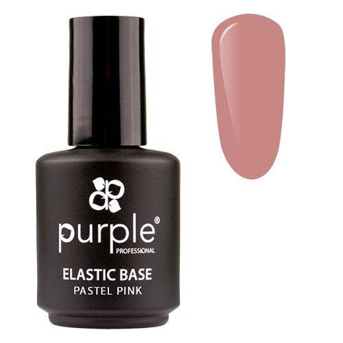 PURPLE - Elastic Base 15ml Pastel Pink - P1446