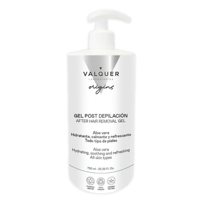 VALQUER - Gel Pós Depilação com Aloé Vera 750ml