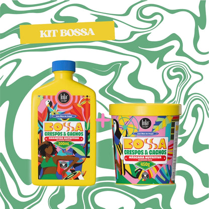 LOLA - Kit Bossa - Shampoo 500ml + Máscara 450gr