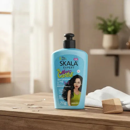SKALA - Creme de Pentear 3 em 1 #MAIS CACHOS - 250g