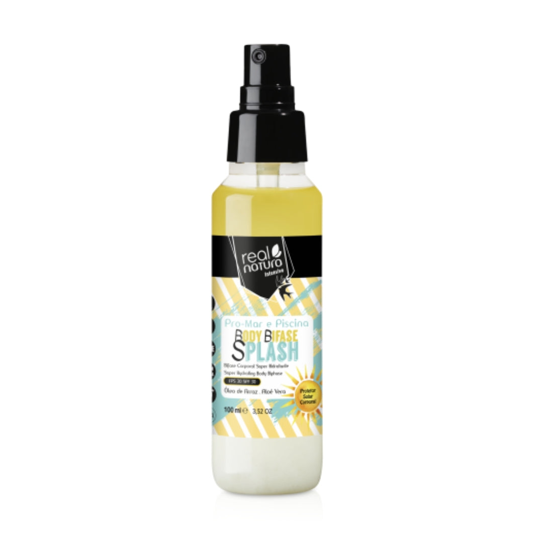 REAL NATURA - PRO-Mar e Piscina Bifase Corporal Super Hidratante  Body Splash