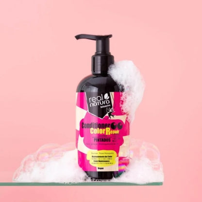 REAL NATURA - Kit Pro-Color Repair - Shampoo 500ml + Condicionador 300ml