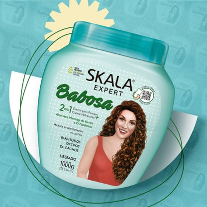 SKALA - Creme de Tratamento BABOSA  - 1000g