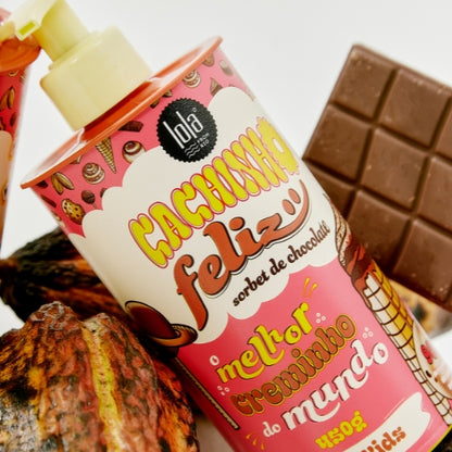 LOLA - Kit Cachinho - Shampoo Meu Cachinho 250ml  + Cachinho Feliz Sorbet de Chocolate 450gr