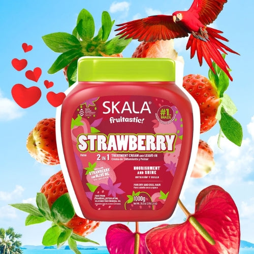 SKALA - Creme de Tratamento MORANGO - 1000g