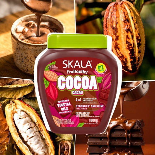 SKALA - Creme de Tratamento Frutástica  CACAU  - 1000g