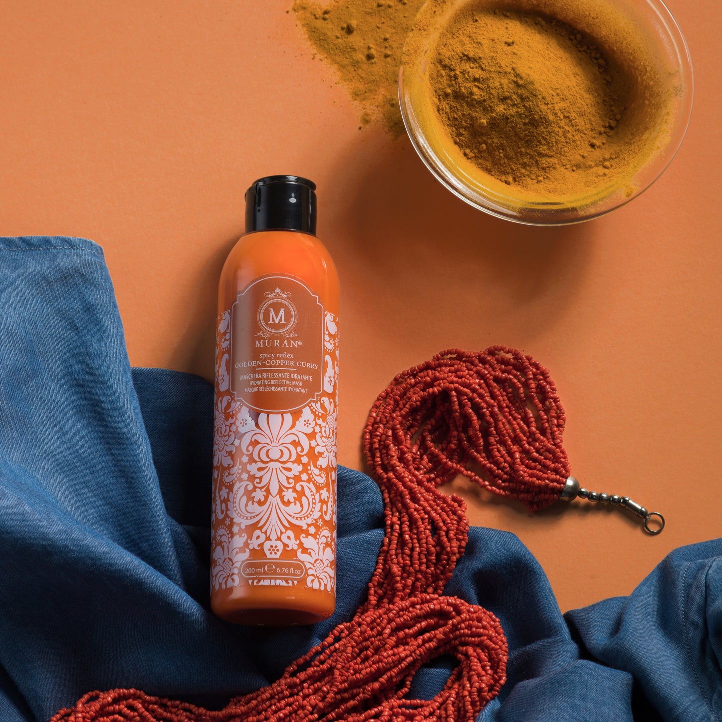 MURÀN – Máscara Cor Spicy Reflex Cobre Curry 200ml
