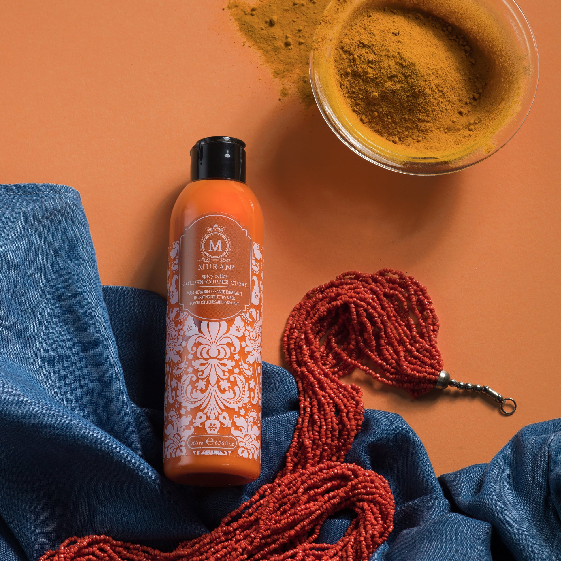MURÀN – Máscara Cor Spicy Reflex Cobre Curry 200ml