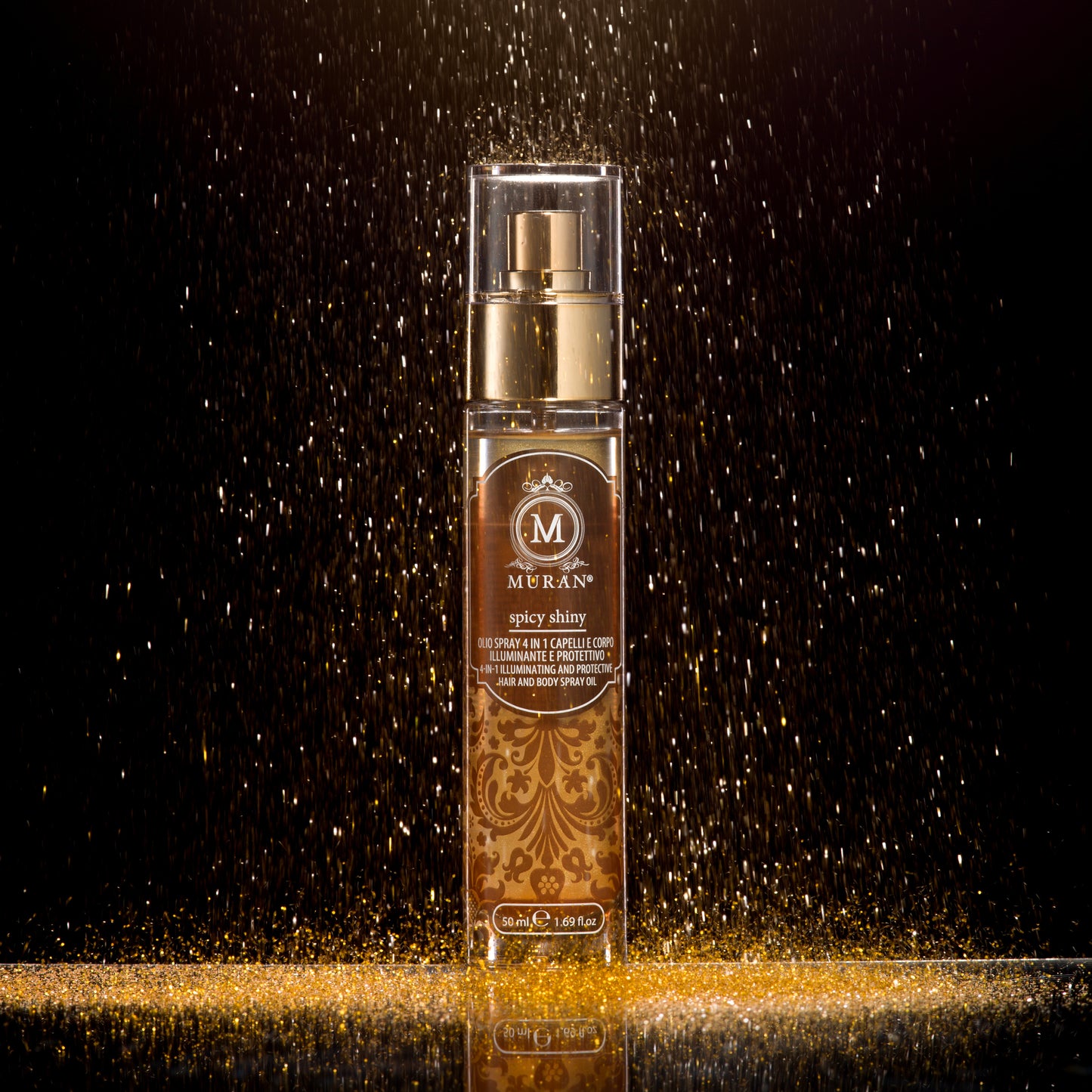 MURÀN – Óleo 4 em 1 Spicy Shiny, Protetor e Iluminador 50ml