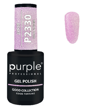 PURPLE - Verniz Gel Glitter 10ml Good Fortune - P2330