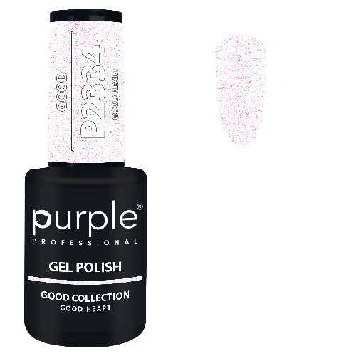 PURPLE - Verniz Gel Glitter 10ml Good Heart - P2334