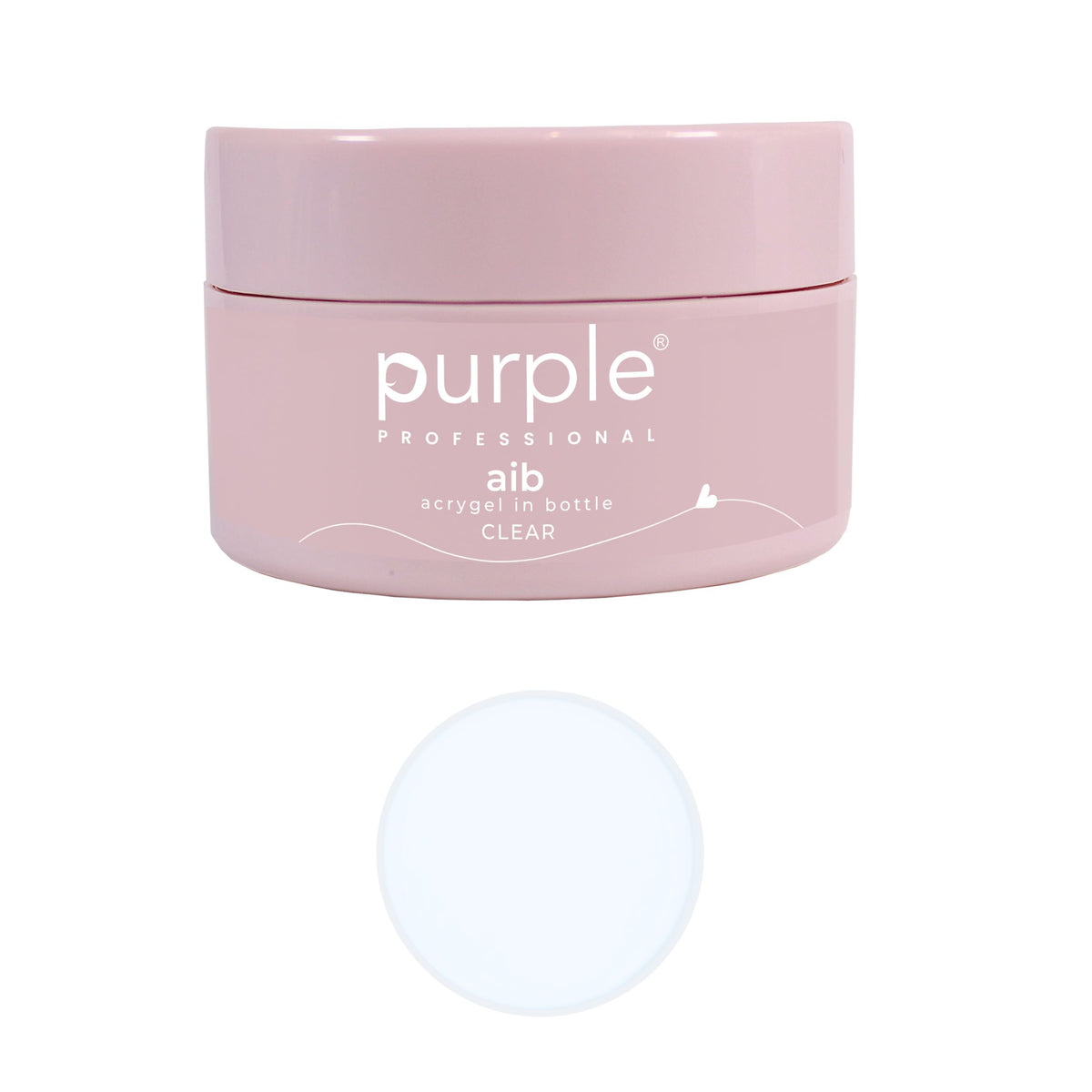 PURPLE - AIB - Acrygel In Bottle Clear 50ml - P372