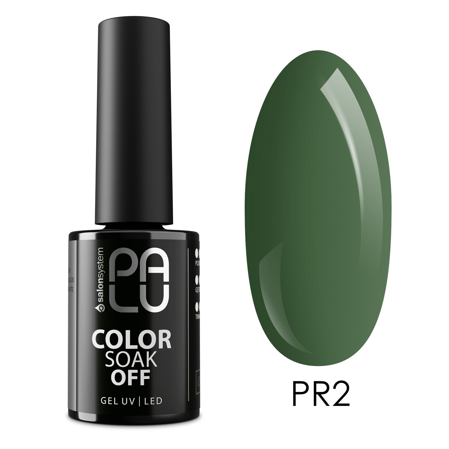 PALU – Verniz Gel Verdes 11ml PR2