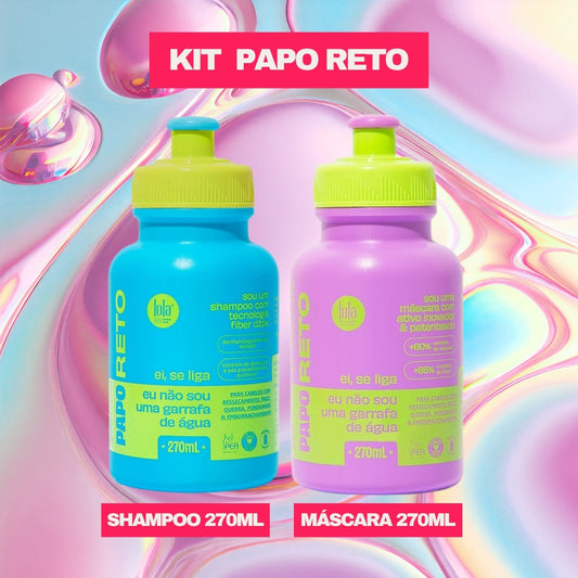 LOLA - KIT Papo Reto - Shampo 270ml + Máscara 270ml