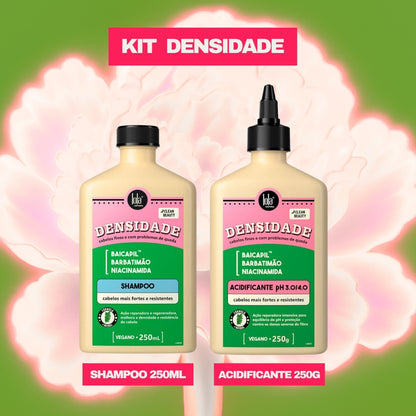 LOLA - Kit Densidade - Shampoo 250ml  + Acidificante 250ml