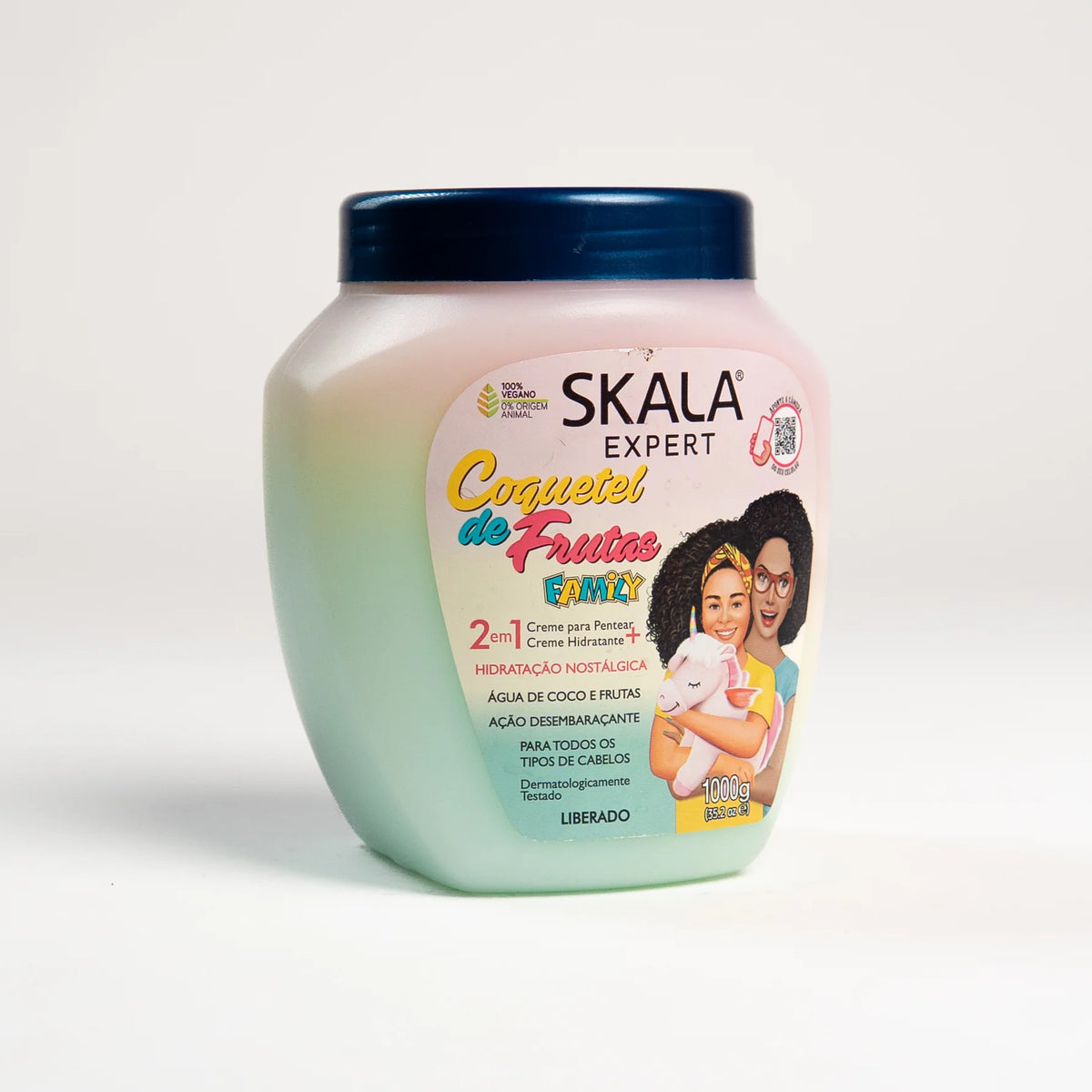 SKALA - Creme de Tratamento Frutástica COQUETEL DE FRUTAS - 1000g