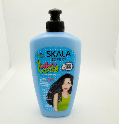 SKALA - Creme de Pentear 3 em 1 #MAIS CACHOS - 250g