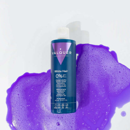VALQUER - Shampoo 0% Cabelos Brancos e Cinza 400ml
