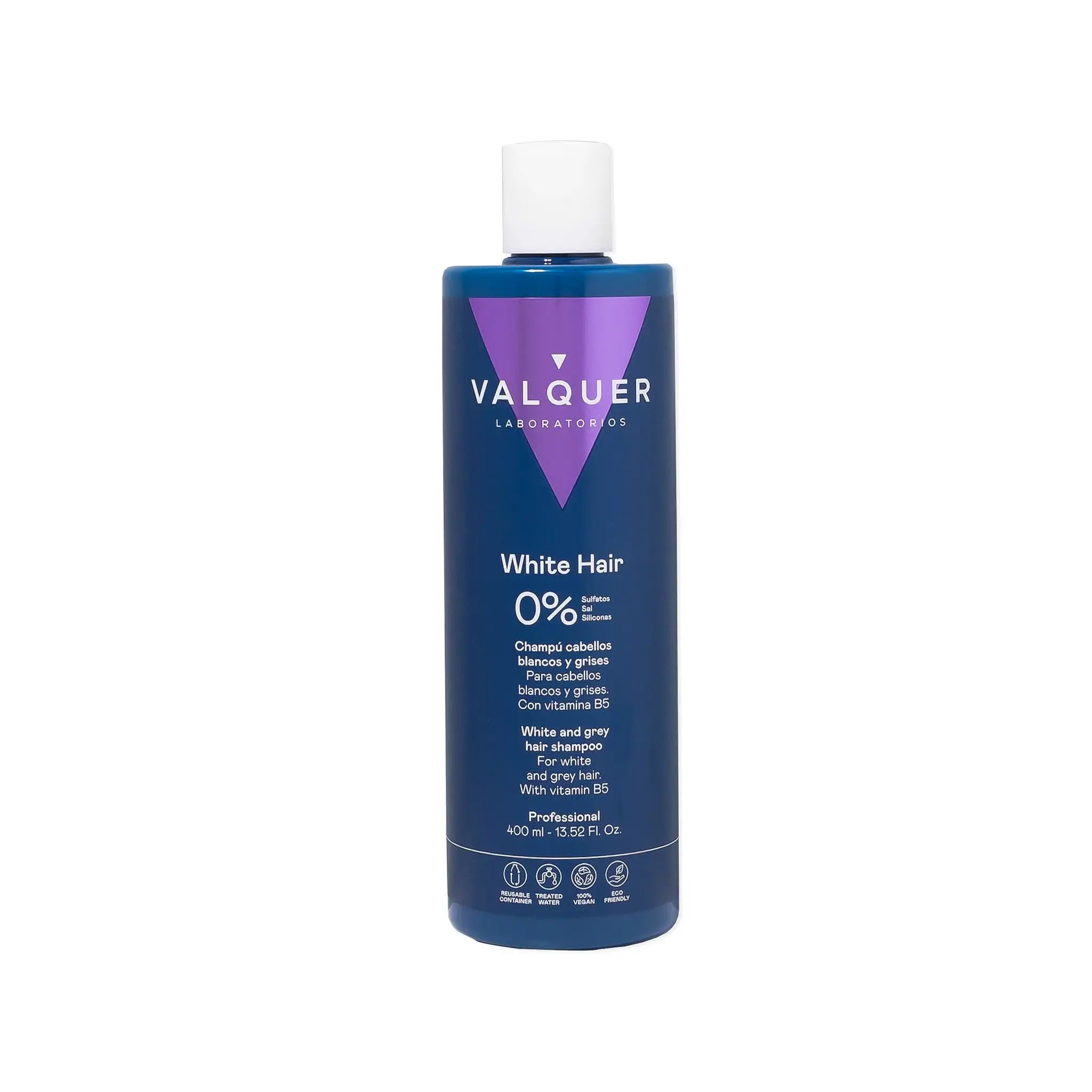 VALQUER - Shampoo 0% Cabelos Brancos e Cinza 400ml