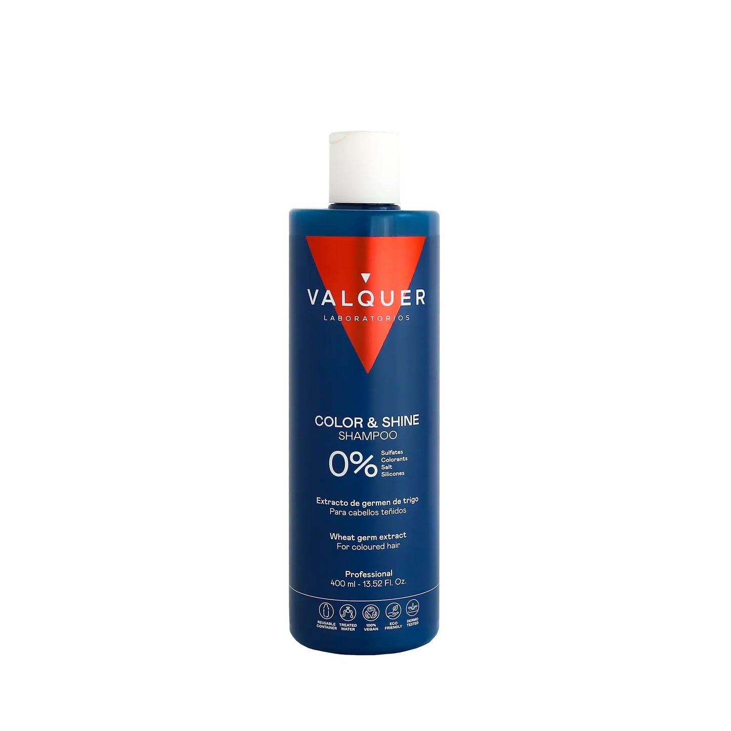 VALQUER - Shampoo 0% Cabelos Pintado Cor e Brilho 400ml