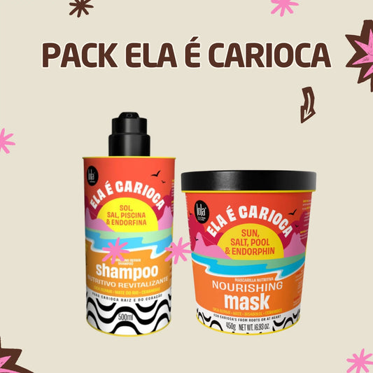 LOLA - Kit Ela É Carioca - Shampoo 500ml + Máscara 450gr
