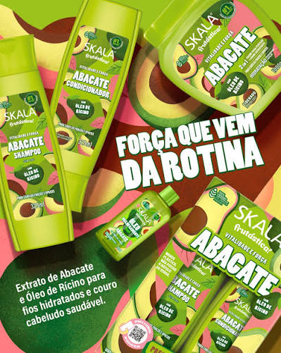 SKALA - Óleo Capilar Frutástica ABACATE - 90ml