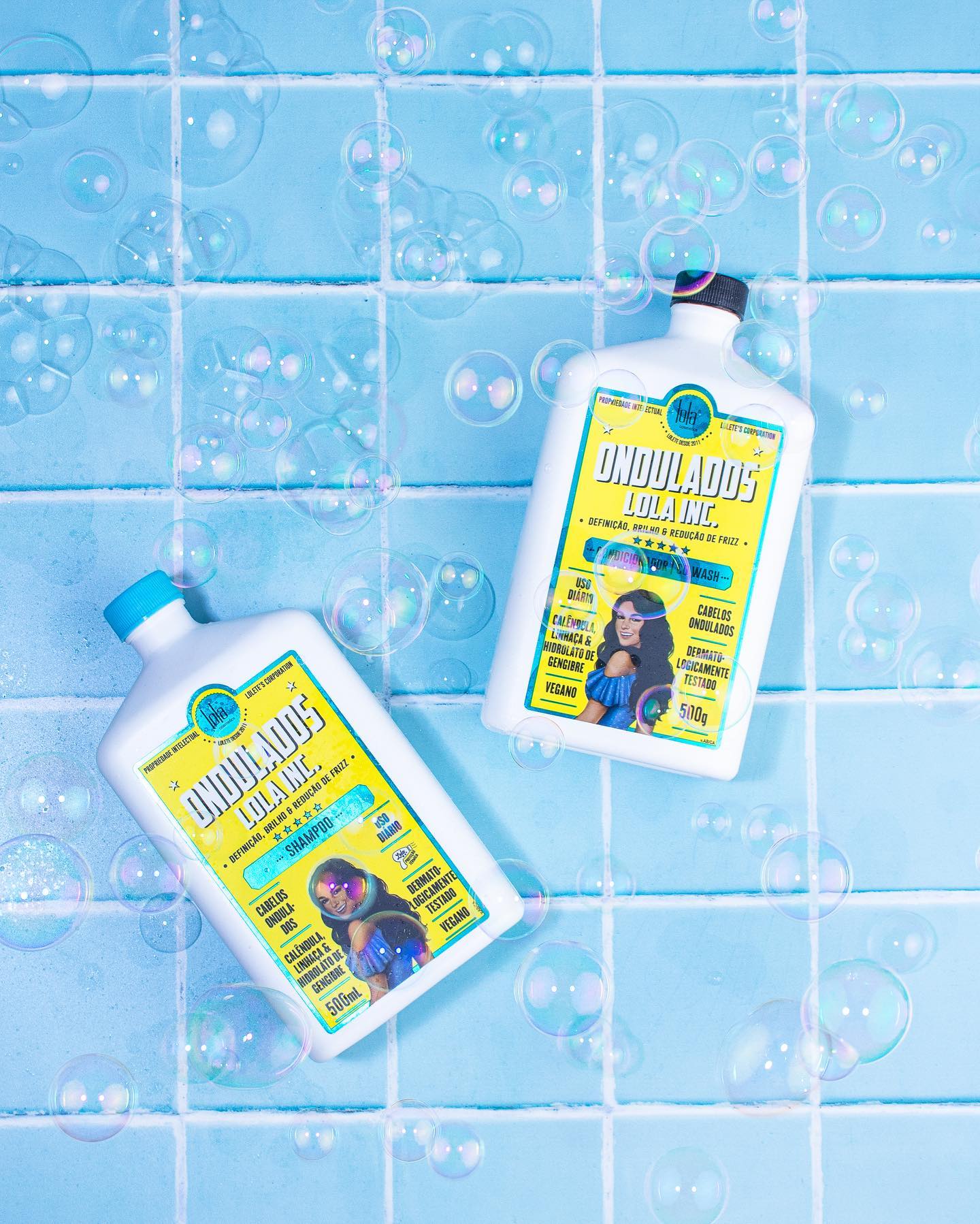 LOLA - Kit Ondulados - Shampoo + Condicionador + Creme Texturizador