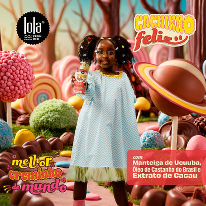 LOLA - Cachinho Feliz Sorbet de Chocolate - Creme de Pentear 450gr