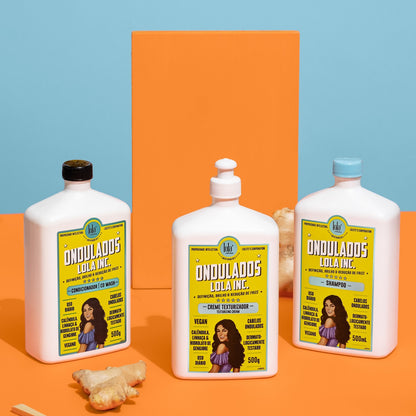LOLA - Kit Ondulados - Co-Wash Condicionador 500ml + Creme Texturizador 500ml