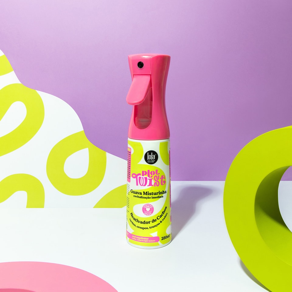LOLA - Plot Twist - Reativador de Cachos Guava Misturinha 280ml