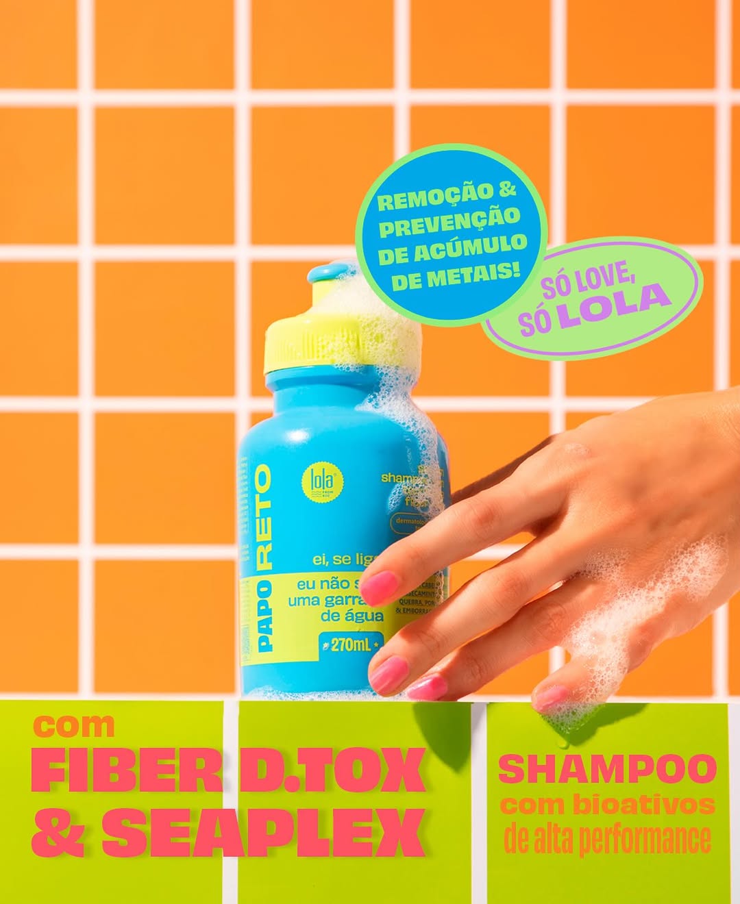 LOLA - KIT Papo Reto - Shampo 270ml + Máscara 270ml