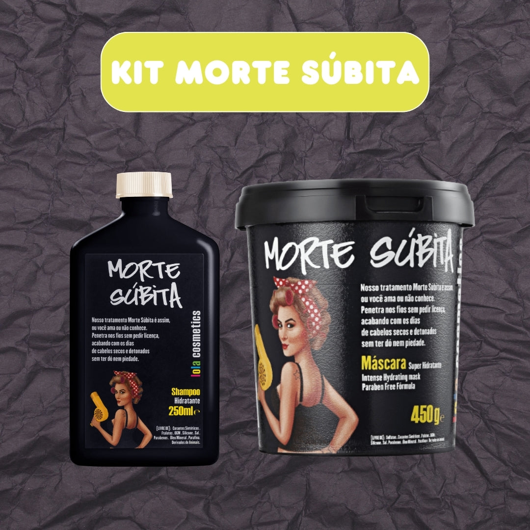 LOLA - Kit Morte Súbita - Shampoo 250ml  + Máscara 450gr