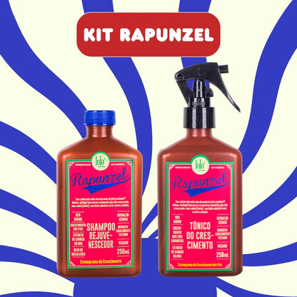 LOLA - Kit Rapunzel - Shampoo 250ml + Tónico de Crescimento 250ml